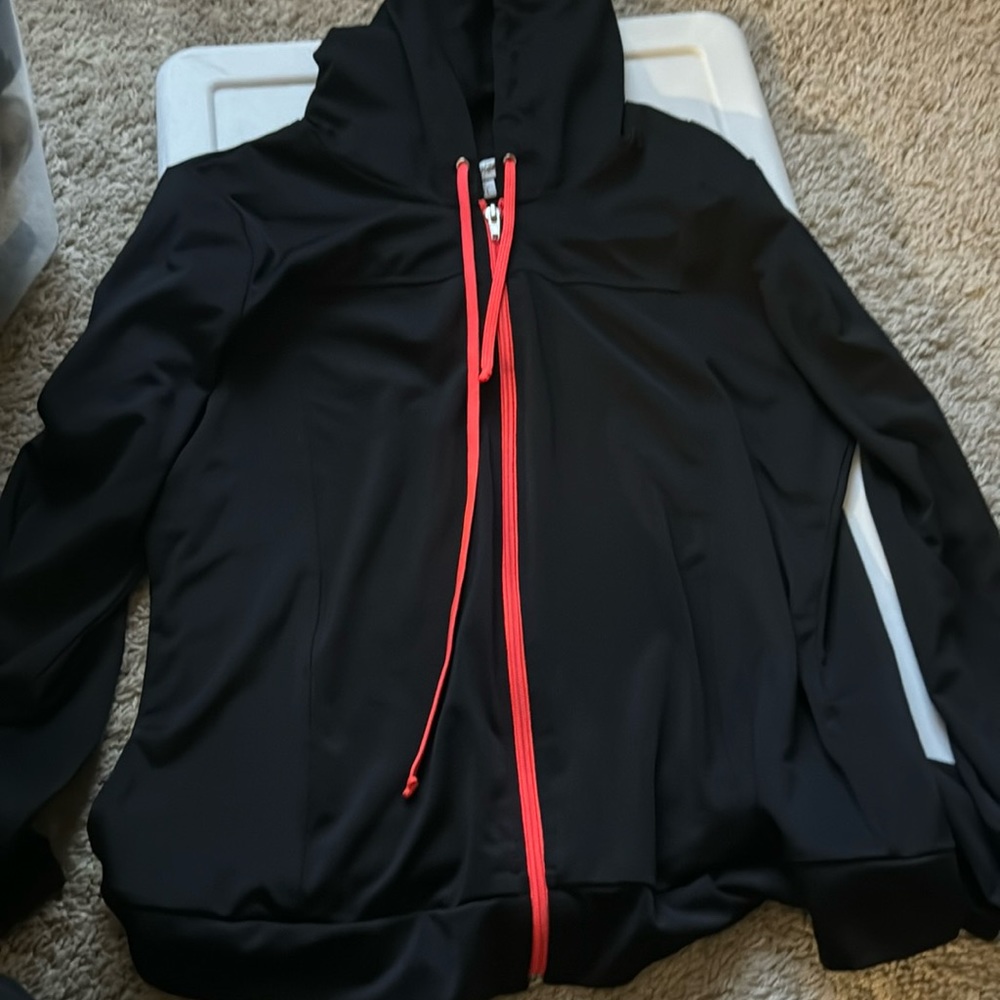 Athletic zipper jacket